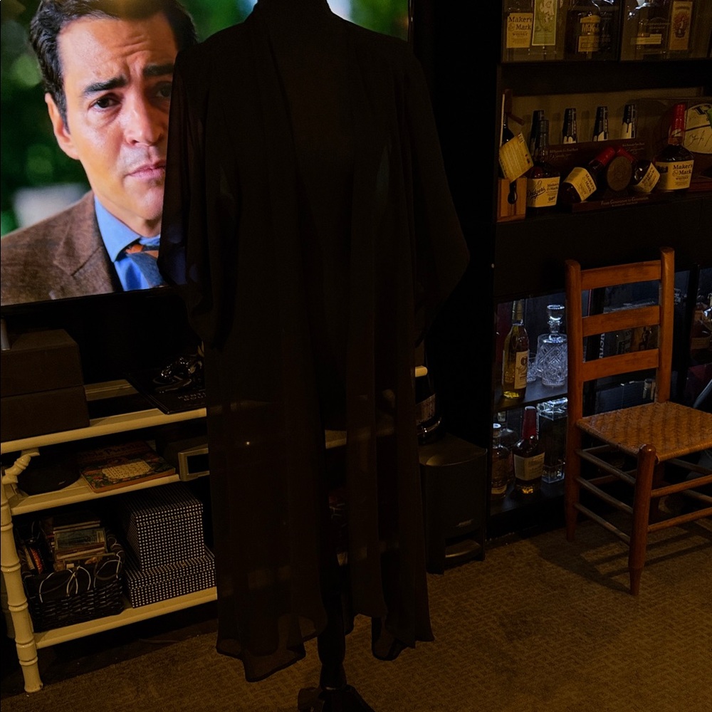Elegant Black Robe